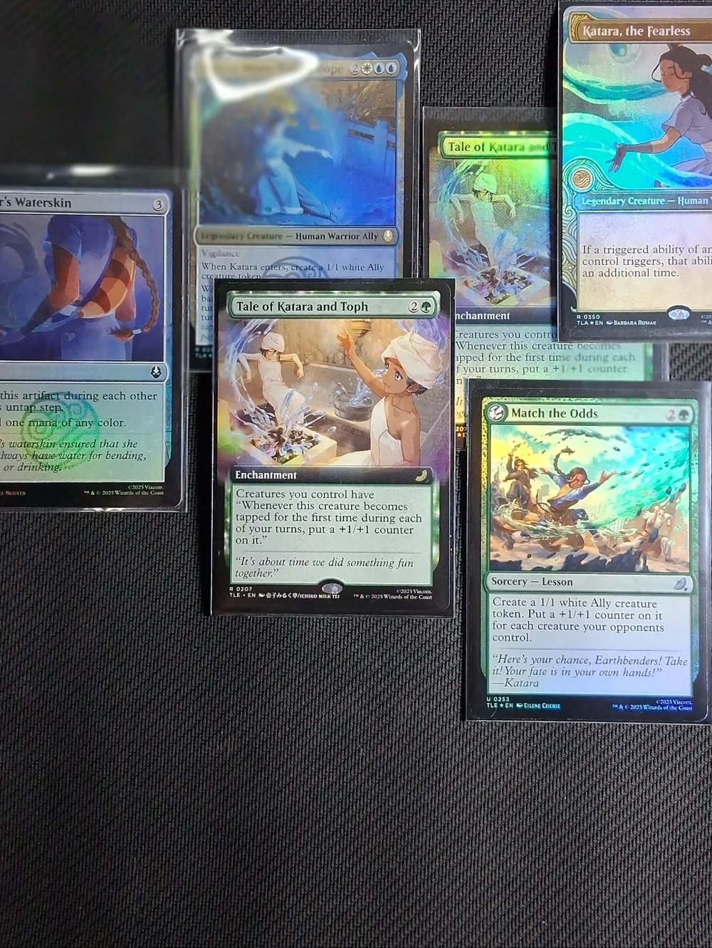Themed MTG Avatar Water Tribe Lot ~ 69 Cards With Katara Showcase Foil Rare
